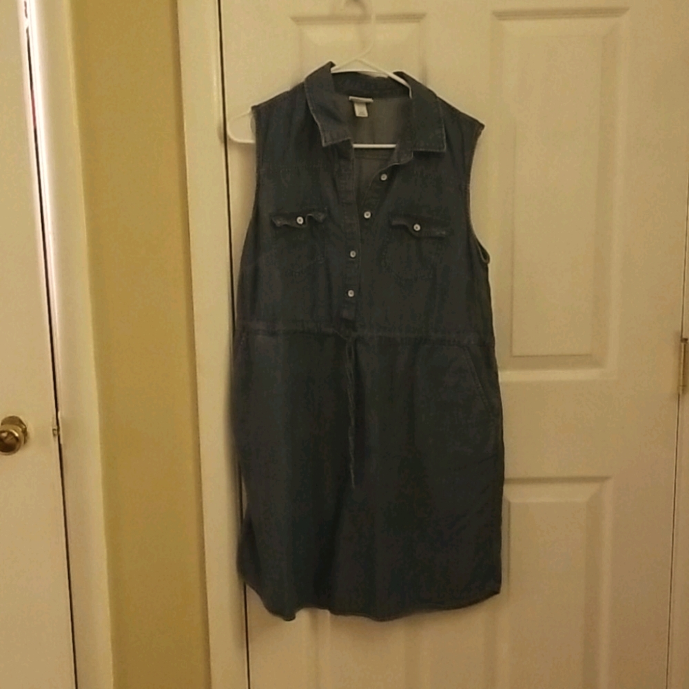 Denim dress